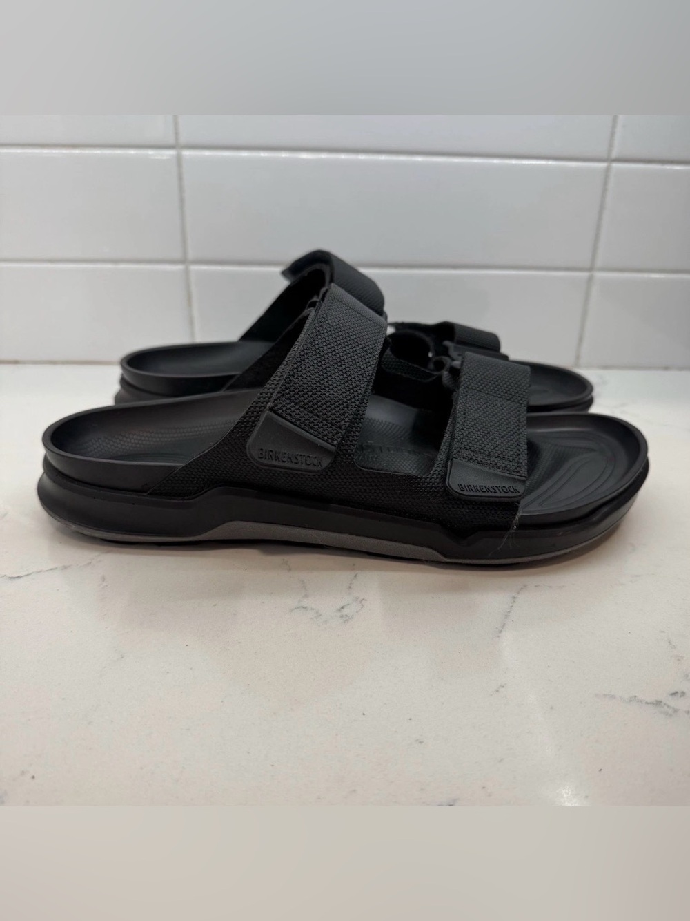 Birkenstock Atacama Arizona Sandal Sz 41 M 8 W 10 Black Hiking Waterproof Reg/W